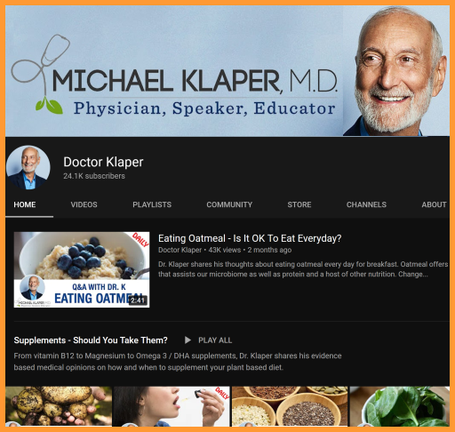 Dr Michael Klaper Videos