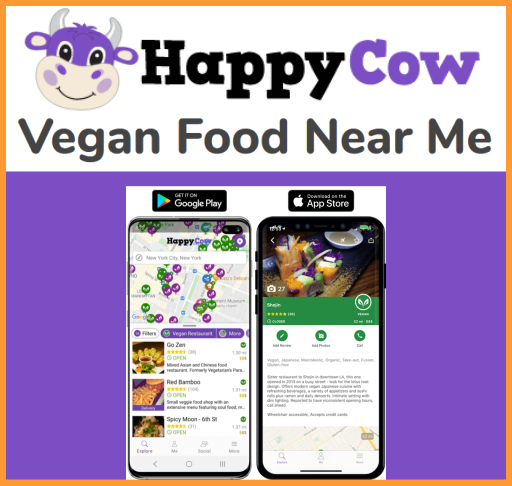 Happy Cow Mobile App